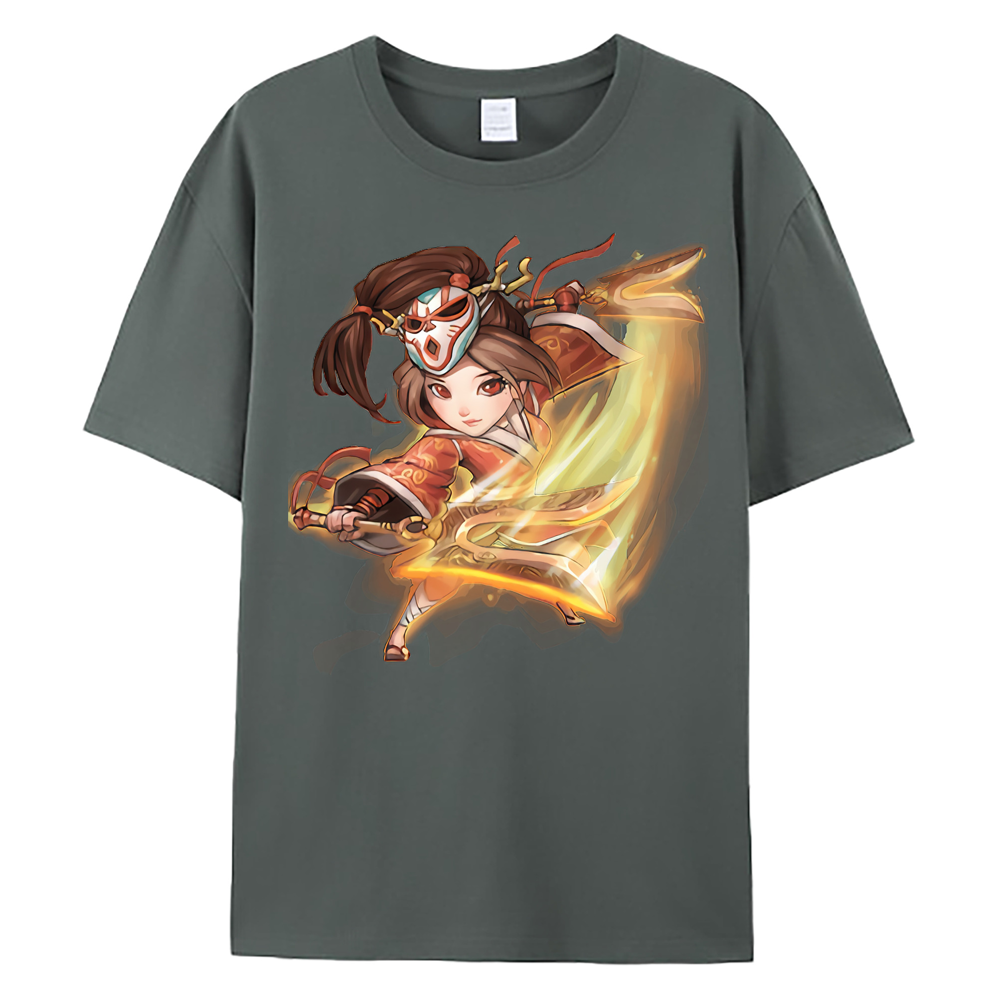 （画像用） リーグ・オブ・レジェンド League of Legends LOL 綿100％ メンズ半袖Tシャツ｜肌触りやわらか＆通気性
